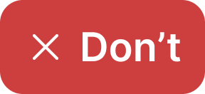 Don't